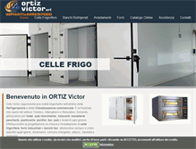 Tablet Screenshot of ortizvictor.it